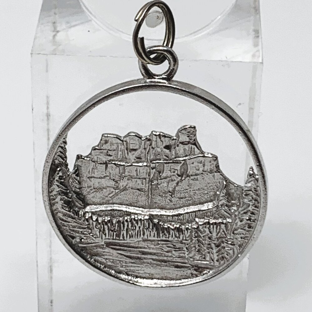 Banff Mount Eisenhower Sterling Silver Charm Pendant
